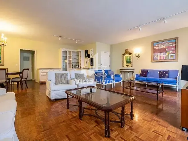 Apartamento com 190m² 3 quartos e 4 banheiros, à venda, no bairro Cerqueira César em São Paulo
