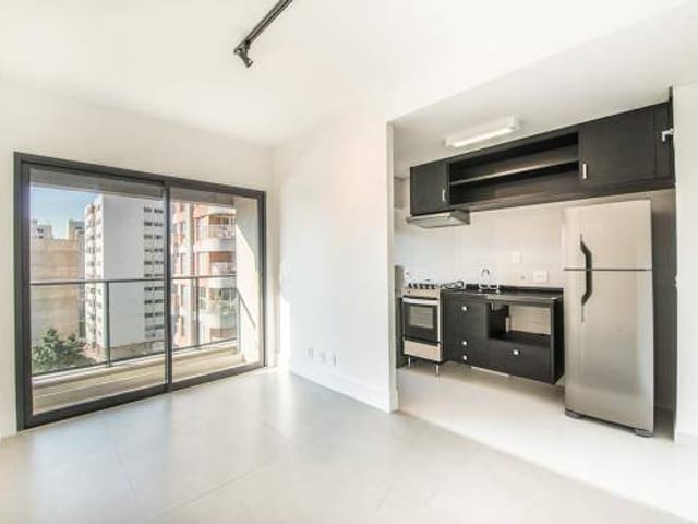 Apartamento com 40m² 1 quarto e 1 banheiro, para alugar, no bairro Pinheiros em São Paulo