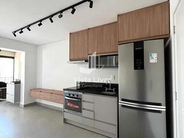 Apartamento com 35m² 1 quarto e 2 banheiros, à venda, no bairro Pinheiros em São Paulo