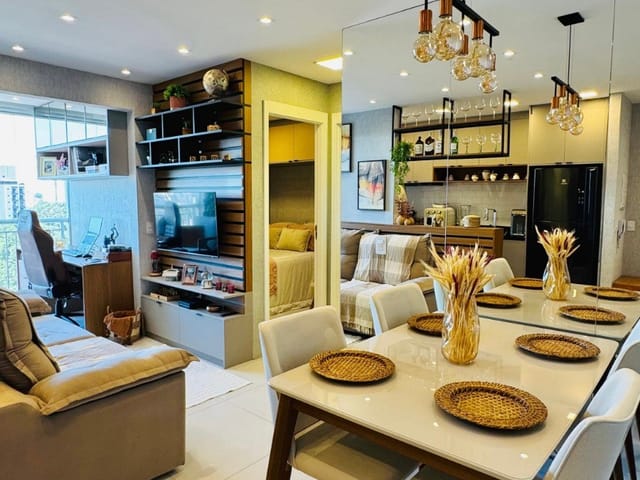 Apartamento com 60m² 1 quarto e 1 banheiro, à venda, no bairro Sacoã em São Paulo
