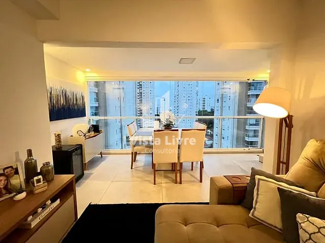 Apartamento com 74m² 2 quartos e 2 banheiros, à venda, no bairro Campo Belo em São Paulo