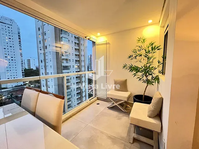 Apartamento com 74m² 2 quartos e 2 banheiros, à venda, no bairro Campo Belo em São Paulo