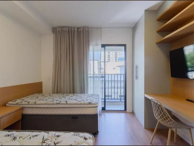 Apartamento com 23m² 1 quarto e 1 banheiro, à venda ou para alugar, no bairro Vila Mariana em São Paulo