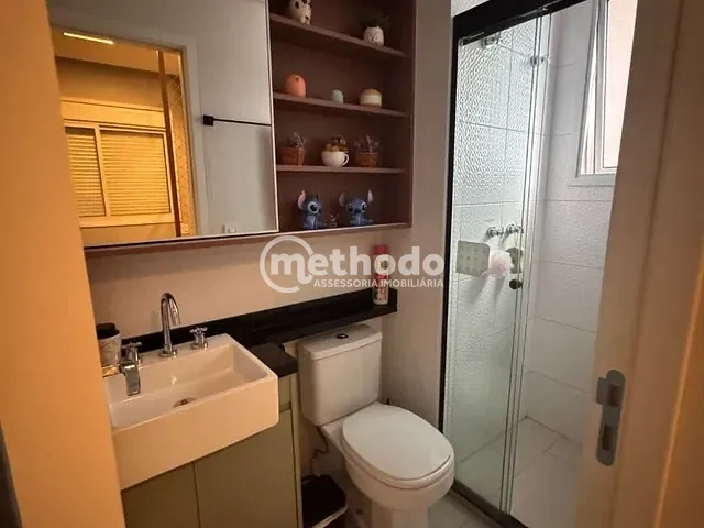 Apartamento com 75m² 2 quartos e 3 banheiros, à venda, no bairro Parque Industrial em Campinas