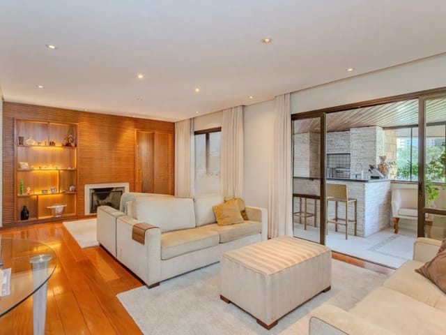 Apartamento com 233m² 4 quartos e 5 banheiros, para alugar, no bairro Vila Andrade em São Paulo