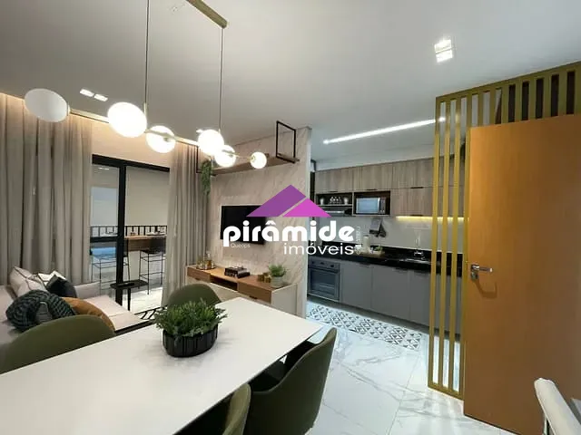 Apartamento com 56m² 2 quartos e 2 banheiros, à venda, no bairro Parque Industrial em São José dos Campos
