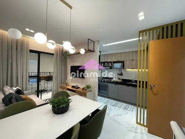 Apartamento com 56m² 2 quartos e 2 banheiros, à venda, no bairro Parque Industrial em São José dos Campos
