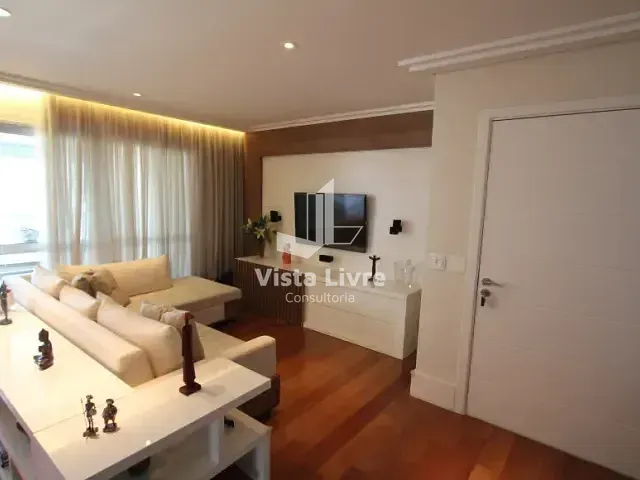 Apartamento com 165m² 3 quartos e 4 banheiros, à venda, no bairro Brooklin Novo em São Paulo