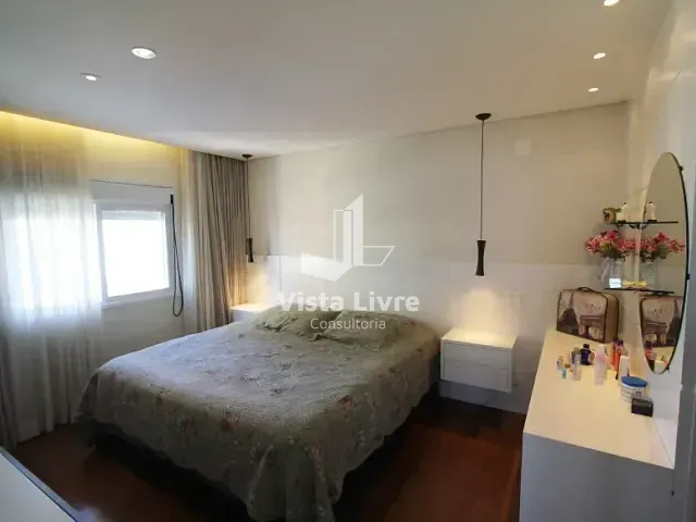 Apartamento com 165m² 3 quartos e 4 banheiros, à venda, no bairro Brooklin Novo em São Paulo