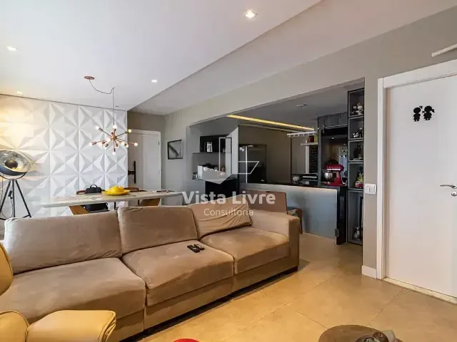 Apartamento com 134m² 3 quartos e 4 banheiros, à venda, no bairro Vila Anastácio em São Paulo