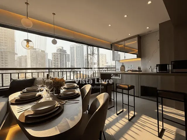 Apartamento com 56m² 2 quartos e 2 banheiros, à venda, no bairro Vila Madalena em São Paulo