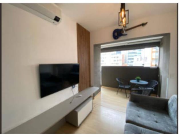 Apartamento com 42m² 1 quarto e 1 banheiro, à venda, no bairro Cerqueira César em São Paulo