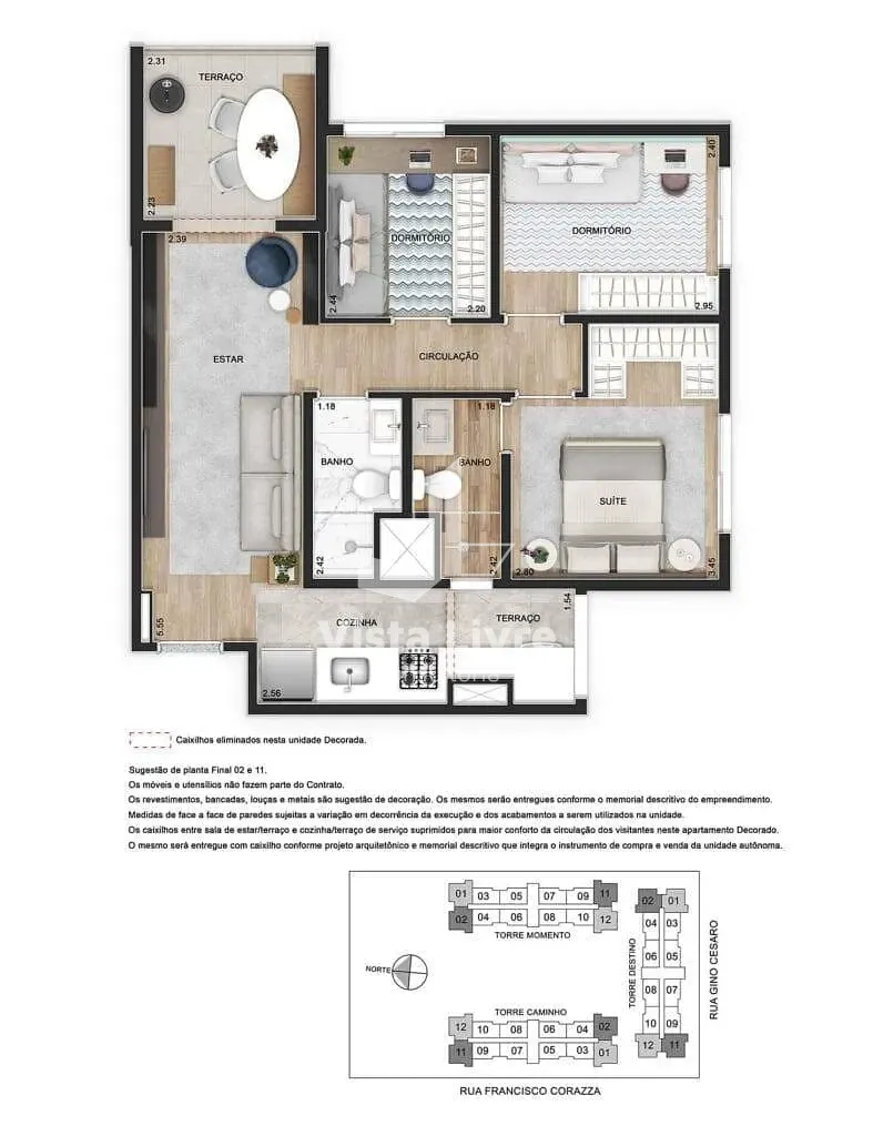 Apartamento, 3 quartos, 66 m² - Foto 18