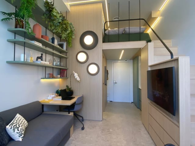 Apartamento com 24m² 1 quarto e 1 banheiro, à venda, no bairro Vila Mariana em São Paulo