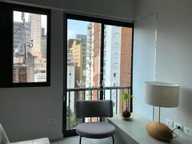 Apartamento com 80m² 1 quarto e 2 banheiros, à venda, no bairro Jardim Paulista em São Paulo