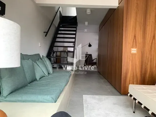 Apartamento com 80m² 1 quarto e 2 banheiros, à venda, no bairro Jardim Paulista em São Paulo