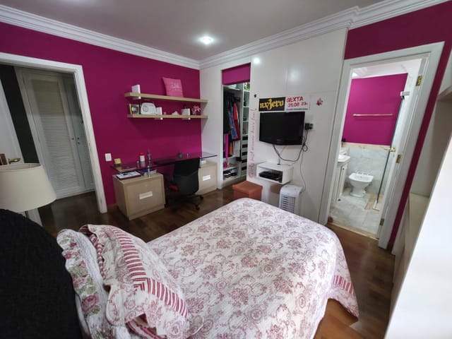 Apartamento com 300m² 4 quartos e 6 banheiros, para alugar, no bairro Vila Mariana em São Paulo