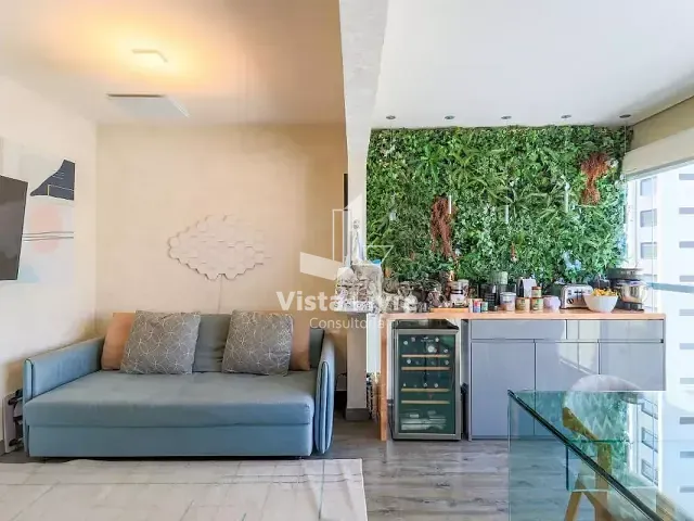 Apartamento com 43m² 1 quarto e 1 banheiro, à venda, no bairro Santo Amaro em São Paulo