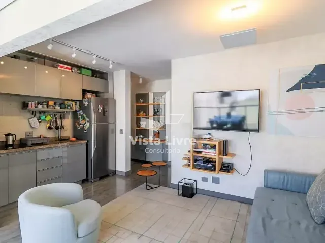 Apartamento com 43m² 1 quarto e 1 banheiro, à venda, no bairro Santo Amaro em São Paulo