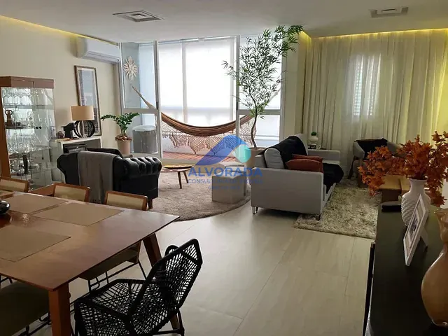 Apartamento com 118m² 3 quartos e 3 banheiros, à venda, no bairro Parque Residencial Aquarius em São José dos Campos