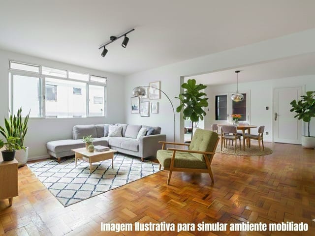 Apartamento com 181m² 3 quartos e 3 banheiros, à venda, no bairro Jardim Paulista em São Paulo