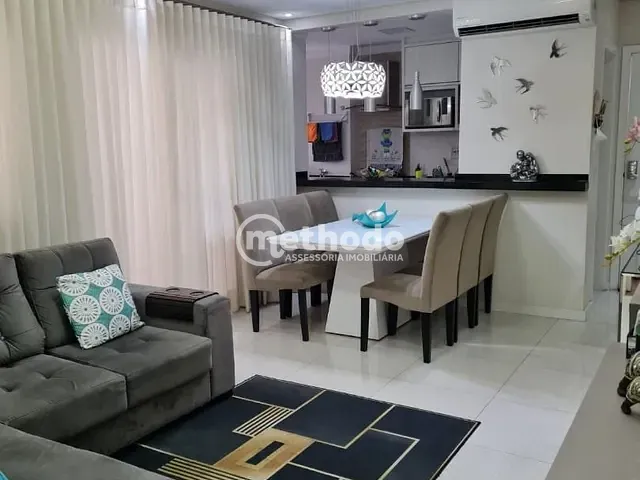 Apartamento com 87m² 3 quartos e 3 banheiros, à venda, no bairro Mansões Santo Antônio em Campinas