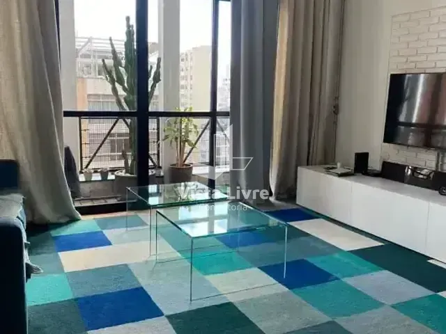 Apartamento com 122m² 1 quarto e 2 banheiros, à venda, no bairro Cerqueira César em São Paulo