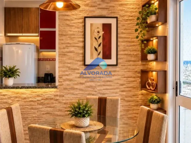 Apartamento 2 quartos e 2 banheiros, à venda, no bairro Jardim Veneza em São José dos Campos