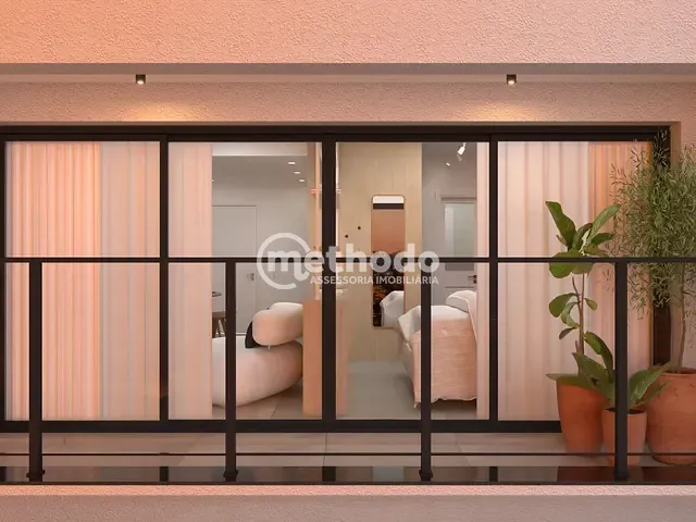 Apartamento com 42m² 1 quarto e 1 banheiro, para alugar, no bairro Cambuí em Campinas