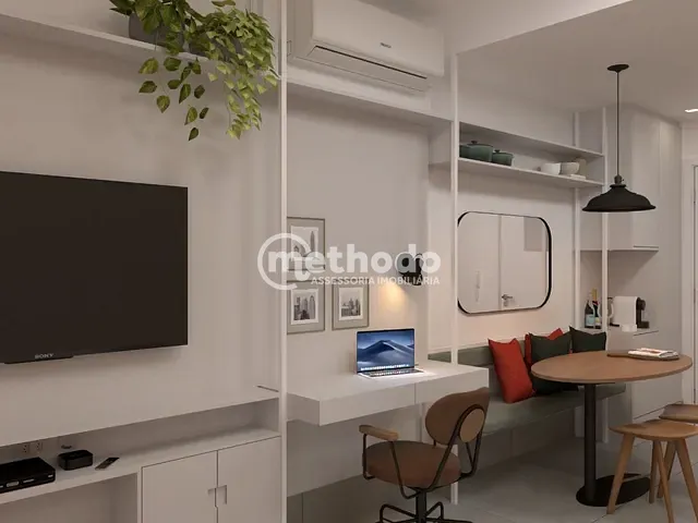 Apartamento com 42m² 1 quarto e 1 banheiro, para alugar, no bairro Cambuí em Campinas