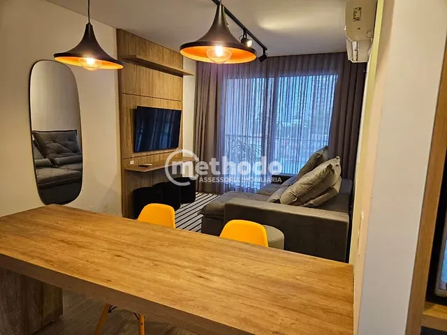 Apartamento com 51m² 1 quarto e 1 banheiro, para alugar, no bairro Cambuí em Campinas