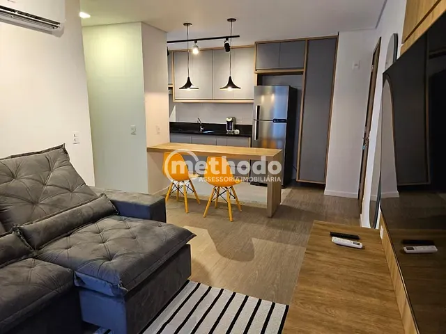 Apartamento com 51m² 1 quarto e 1 banheiro, para alugar, no bairro Cambuí em Campinas