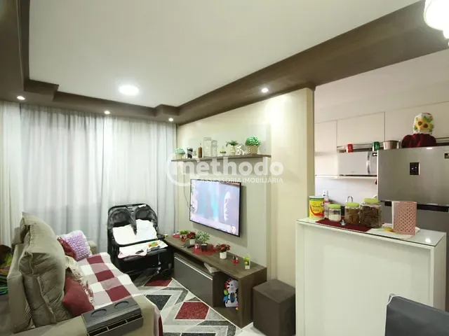 Apartamento com 43m² 2 quartos e 1 banheiro, à venda, no bairro Fundacao da Casa Popular em Campinas