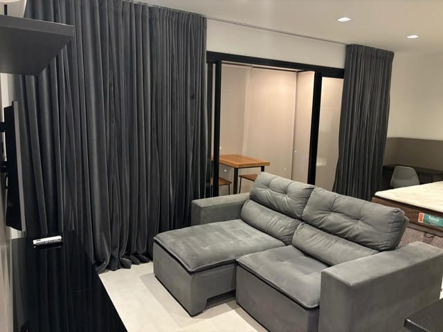 Apartamento com 38m² 1 quarto e 1 banheiro, para alugar, no bairro Campo Belo em São Paulo