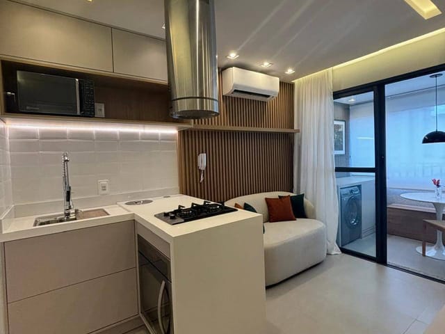 Apartamento com 32m² 1 quarto e 1 banheiro, para alugar, no bairro Indianópolis em São Paulo