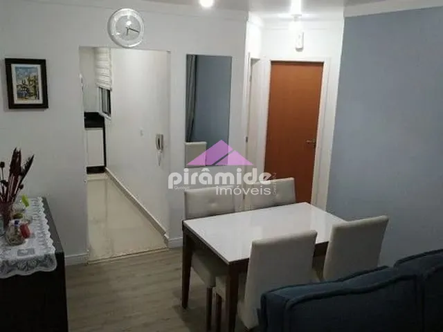 Apartamento com 50m² 2 quartos e 1 banheiro, à venda, no bairro Jardim Oriente em São José dos Campos