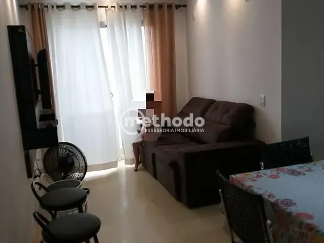 Apartamento com 55m² 2 quartos e 1 banheiro, à venda, no bairro Jardim Dom Vieira em Campinas