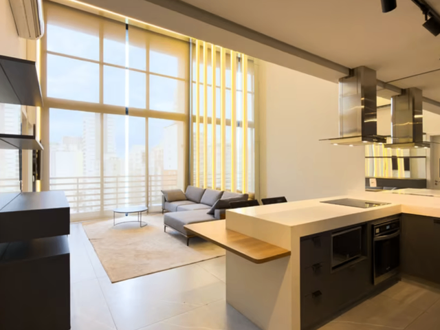 Apartamento com 100m² 2 quartos e 3 banheiros, à venda ou para alugar, no bairro Cerqueira César em São Paulo