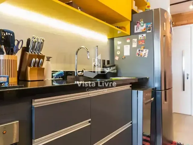 Apartamento com 77m² 1 quarto e 1 banheiro, à venda, no bairro Alto de Pinheiros em São Paulo