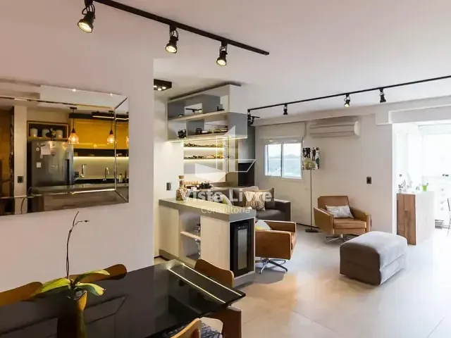 Apartamento com 77m² 1 quarto e 1 banheiro, à venda, no bairro Alto de Pinheiros em São Paulo