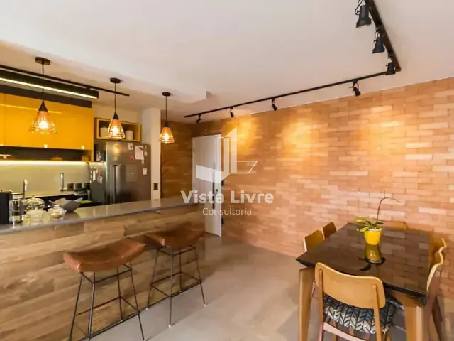 Apartamento com 77m² 1 quarto e 1 banheiro, à venda, no bairro Alto de Pinheiros em São Paulo