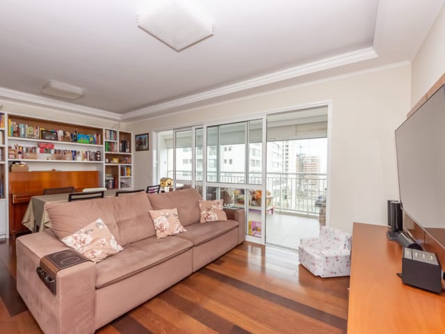 Apartamento com 222m² 3 quartos e 5 banheiros, à venda, no bairro Vila Firmiano Pinto em São Paulo