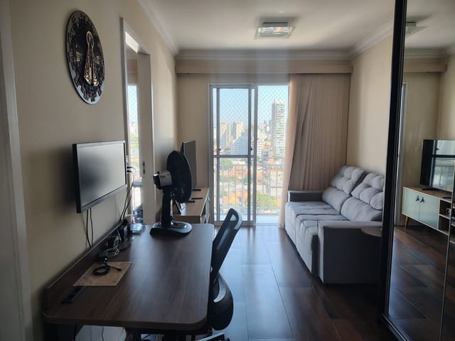 Apartamento com 37m² 1 quarto e 1 banheiro, à venda, no bairro Cambuci em São Paulo