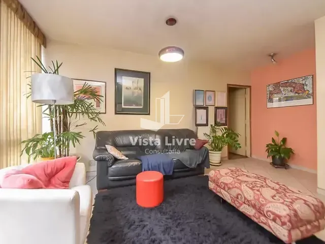 Apartamento com 120m² 3 quartos e 2 banheiros, à venda, no bairro Higienópolis em São Paulo