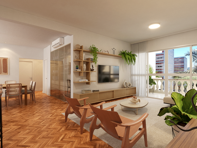 Apartamento com 177m² 3 quartos e 5 banheiros, à venda, no bairro Higienópolis em São Paulo