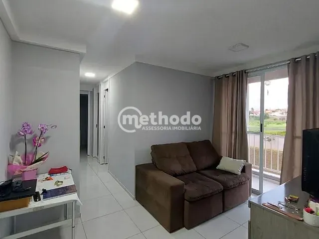 Apartamento com 45m² 2 quartos e 1 banheiro, à venda, no bairro Jardim das Cerejeiras em Campinas