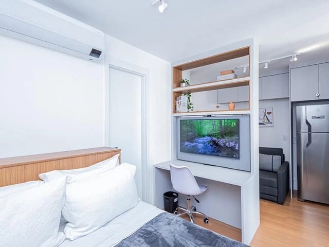 Studio com 27m² 1 quarto e 1 banheiro, para alugar, no bairro Vila Nova Conceição em São Paulo