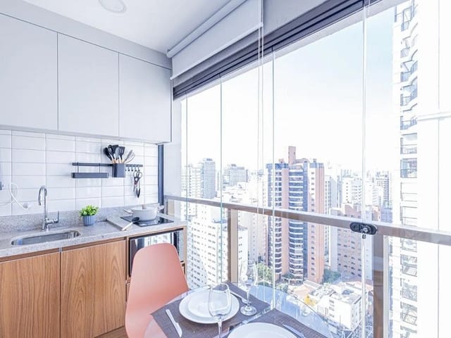 Studio com 27m² 1 quarto e 1 banheiro, para alugar, no bairro Vila Nova Conceição em São Paulo