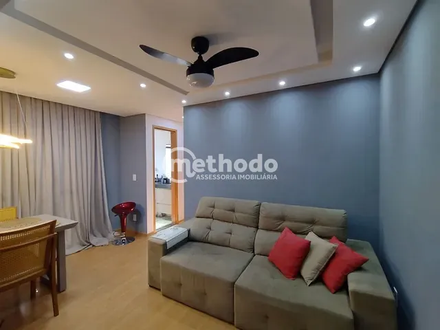 Apartamento com 53m² 2 quartos e 2 banheiros, à venda, no bairro Fundacao da Casa Popular em Campinas