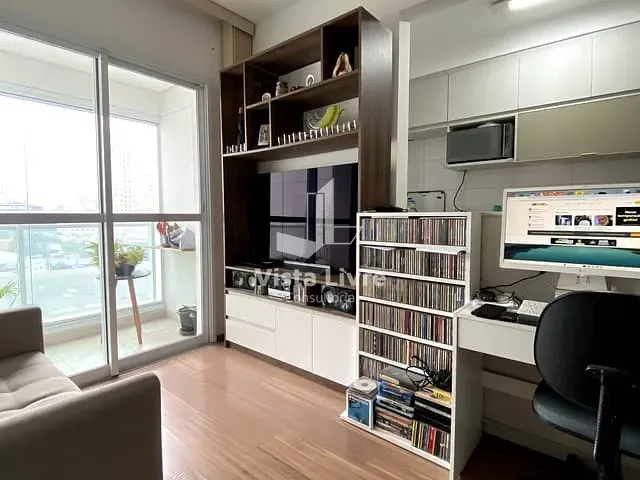 Apartamento com 45m² 1 quarto e 1 banheiro, à venda, no bairro Barra Funda em São Paulo